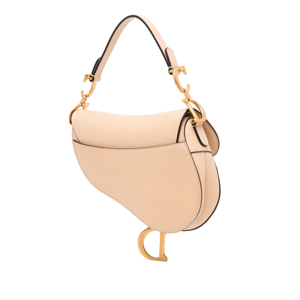 Pre-Loved Dior Mini Grained Calfskin Saddle Bag - Picture 2 of 10